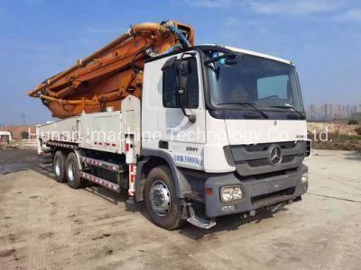 Used Best Selling Concrete Machinery Zl47m Pump Truck in Stock Good Working for Sale