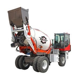 2020 New Price Self Loading Small 3 Cubic Meters Concrete Mixer Truck