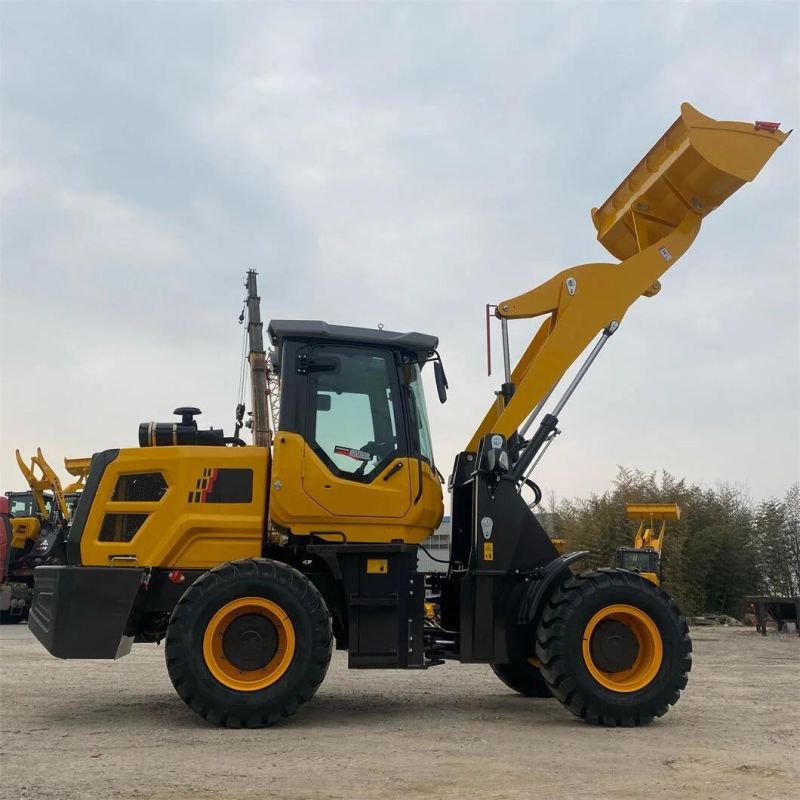 Walker-940 4WD Small Wheel Loader Diesel Mini Loader Skid Steer Loader 1.2 Ton Forklift Backhoe Front Loader