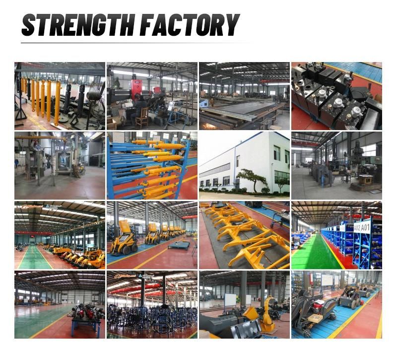 Mini Crawler Skid Steer Loader with Factory