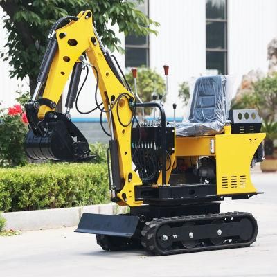 China Mini Excavator 0.8t Small Digger Mini Excavator Backhoe Excavator 1 Ton Excavator