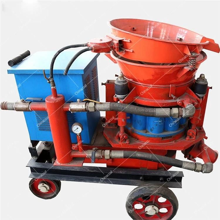 Small Size Concrete Portable Mobile Shotcrete Machine Dry Mix Shotcrete Machine