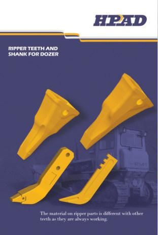 Motor Grader Wear Parts Ripper Tooth 9j8920 for Caterpillar Model