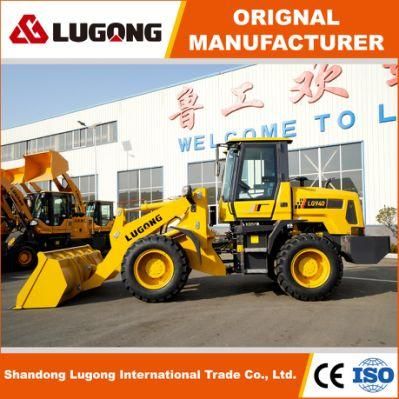 Lugong Compact Articulated Wheel Loader of Construction Machine for Agricultural