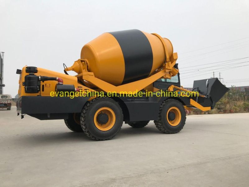 Hot Sale 4m3 Self Loading Concrete Mixer Hy400 Price
