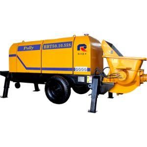 Pully Manufacture Electric Portable Cement Pump (HBT50.10.55S)