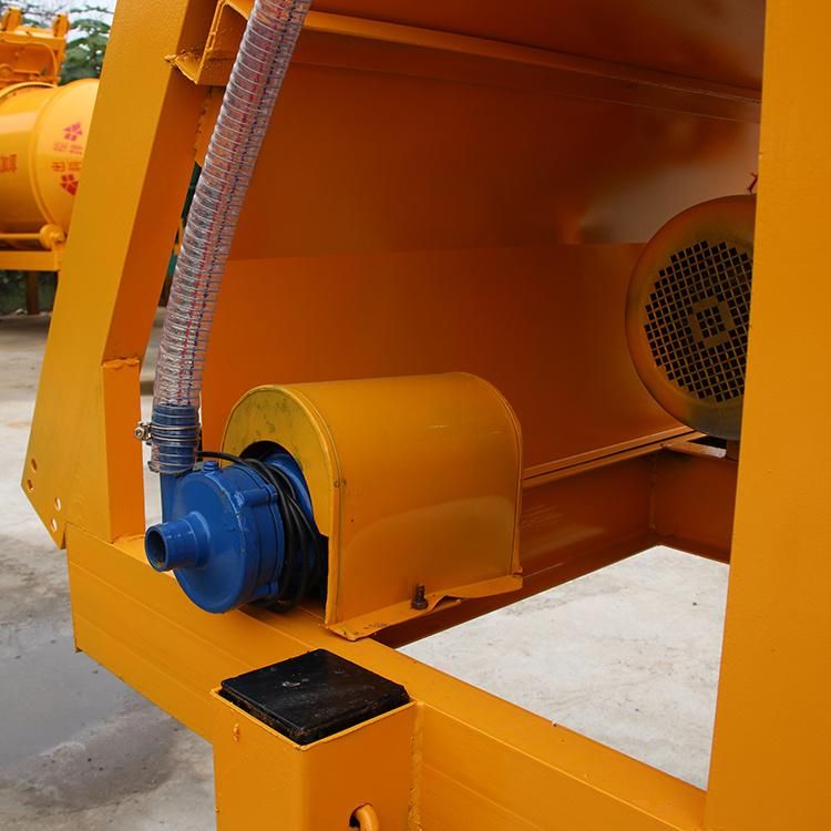 High Quality Electric Self-Loading Mobile Concrete Mixer Concrete Mixing Pump with Trailer Mounted Concrete Mixer in Machinery