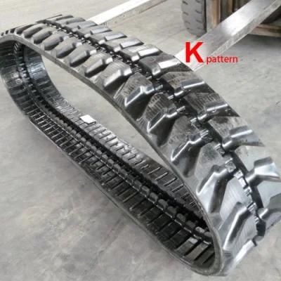 Excavator Rubber Track (300X52.5X76) for Yanmar, Kubota, Caterpillar Construction Machinery