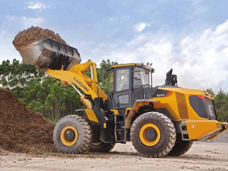 China New Earth Moving Machinery Front Loader 5 Ton Liugong 856h Clg856h 3cbm Wheel Loader for Sale