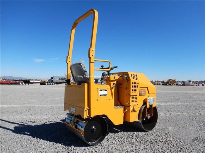 800kg Double Drum Mini Compactor Road Roller for USA and Europe