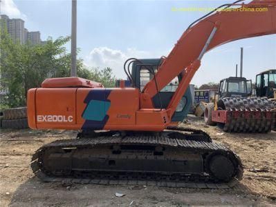 Japan Used Excavator Hitachi Ex200-3 Ex200 Ex200-5 Zx200 Digger Excavator