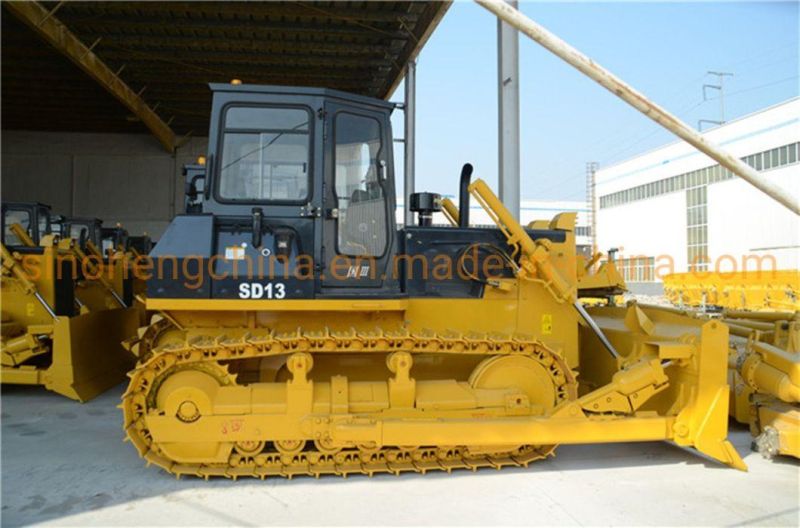 Road Construction Machinery Shantui Compact Bulldozers 130HP SD13