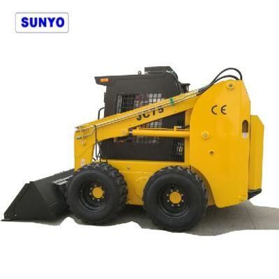 Sunyo Jc75 Skid Steer Loader Similar as Mini Loader, Mini Excavators and Backhoe Loaders