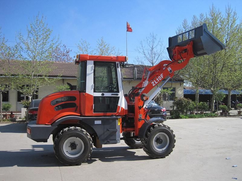 Heavy Duty Diesel Engine Front End Loader 0.5 Cubic Meter Bucket Capacity