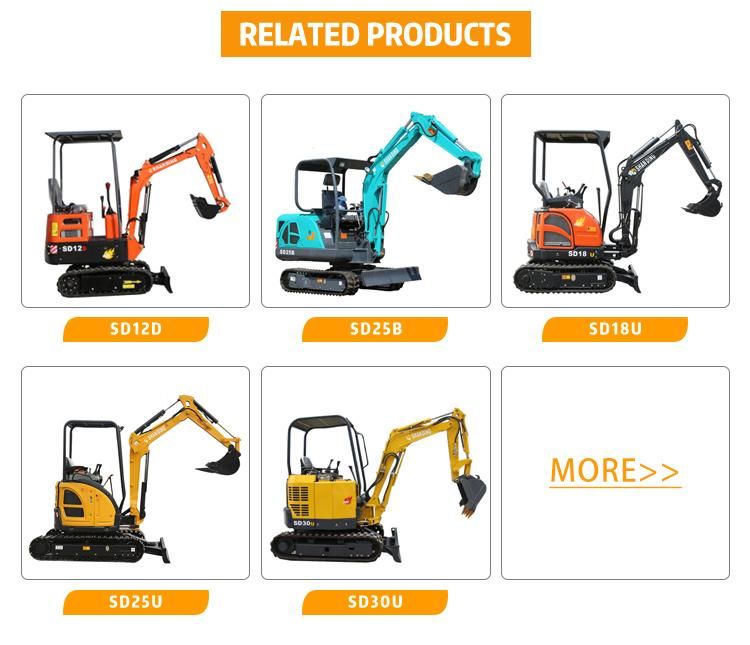 Crawler Excavator Moving Type and 2.5 Tons Mini Hydraulic Digger Construction Tools Perkins Engine 2.5t Excavator Price