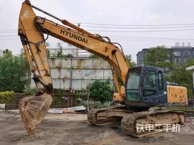 Used Mini Medium Backhoe Excavator Hyundai R225LC-7 Construction Machine Second-Hand