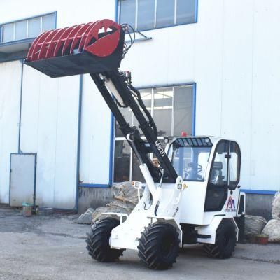 Factory Price Mini Wheel Loader M920 2ton Telescopic Boom Front End Backhoe Loader with CE