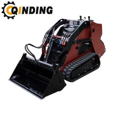 Mini Track Joystick Control Skid Steer Loader Qd525