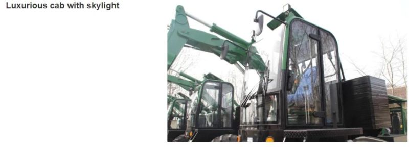 New Sugarcane Loading Machine with CE ISO Wheel Sugarcane Grab Loader