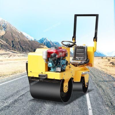 Smooth Combination Drum Soil Road Making Machine