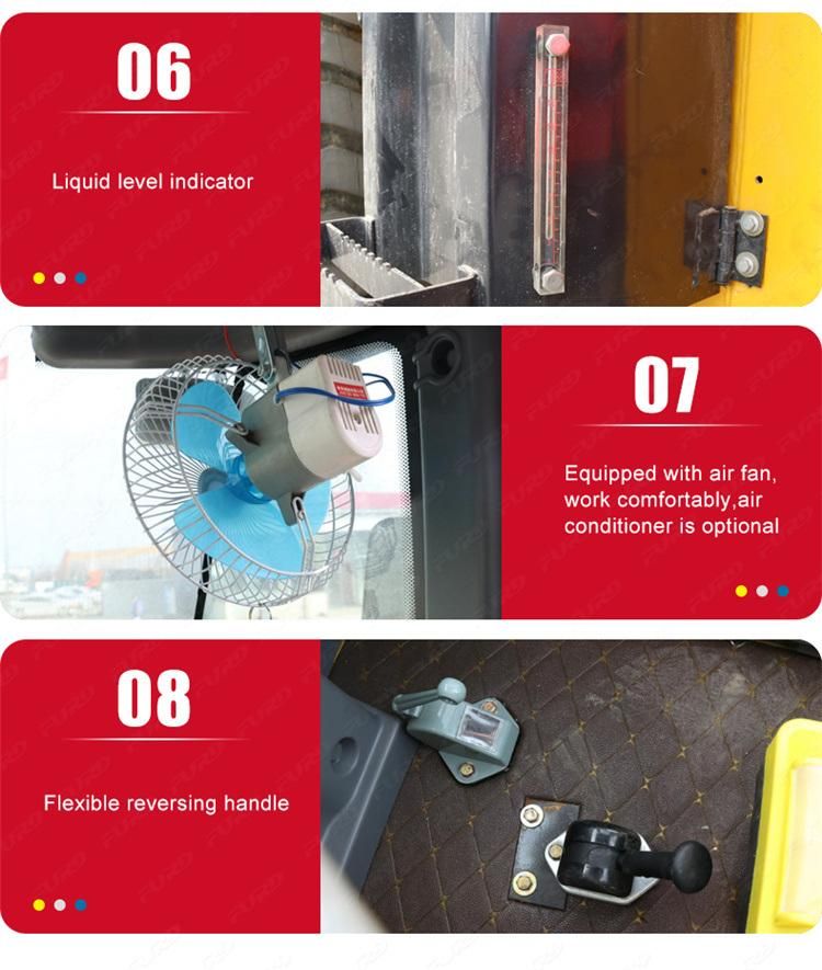 Heavy Duty Road Roller 8 Ton Vibratory Roller Compactor for Sale (FYL-D208)