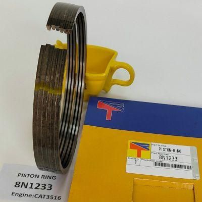 Machinery Engine Piston Ring 8n1233 for Generator Set 3516 3512 3508 Buildozer D11n