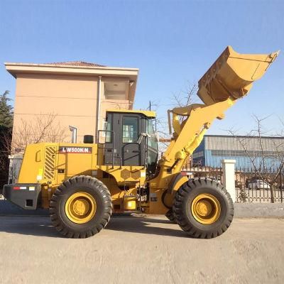 Official Lw500kn Wheel Loader 5 Ton Construction Machinery for Sale