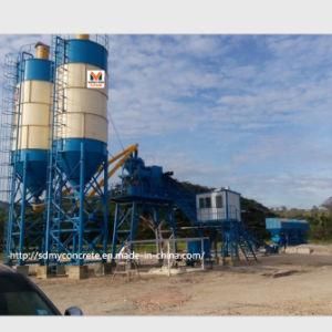 90m3/H Siemens PLC Control Concrete Batching Plant / Concrete Mixing Plant