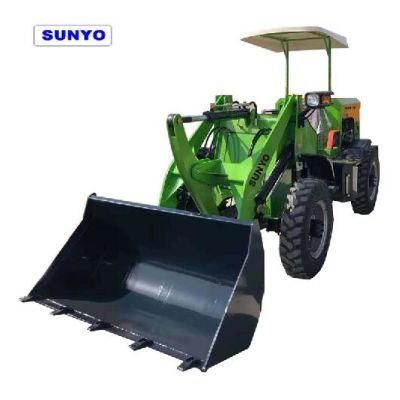 Sy916 Model Sunyo Brand Mini Wheel Loader as Mini Excavator, Tractor, Backhoe Loader