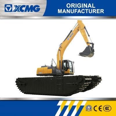 XCMG Official Excavator Xe215s 21tons Amphibian Water and Road Excavator