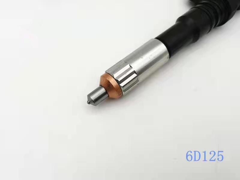 PC400-7 Excavator 6D125 Diesel Engine Parts Fuel Injector