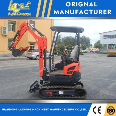 Lgcm 1.8 Ton Auger Excavator Euro 3 Engine EPA Certification