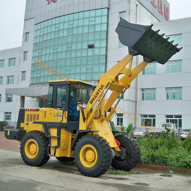 Rated Loader From Shantui Manufacture SL30W New Front End Wheel Loader