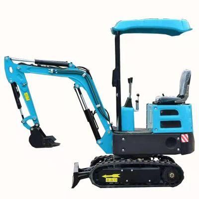 Shanding Factory 1.0 Ton Small Backhoe Crawler Excavator Mini Digger for Sale Model SD12D
