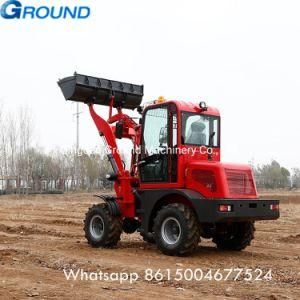 ZL08 ,0.8ton front end mini wheel loader for snowclear, sand loading, log loading