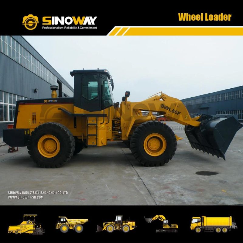 Small Wheel Loaders 5ton Backhoe Wheel Loader