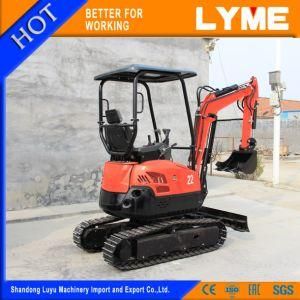 Lyme Hot Sale 1 Ton Mini Excavator Industrial with Great Supervision