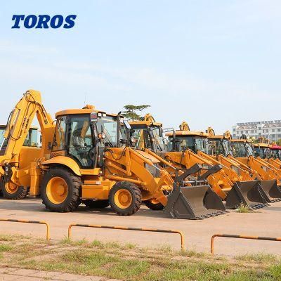 Fuel Saving Multifunction Wheel Loader China Bucket Backhoe Loader