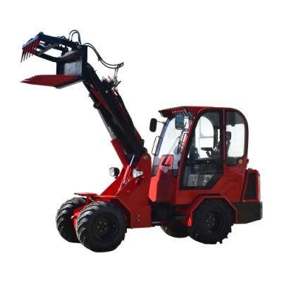 Agricultural/Construction/Farm Used Telescopic Boom Front End Small/Mini/Compact Wheel Loader for Sale