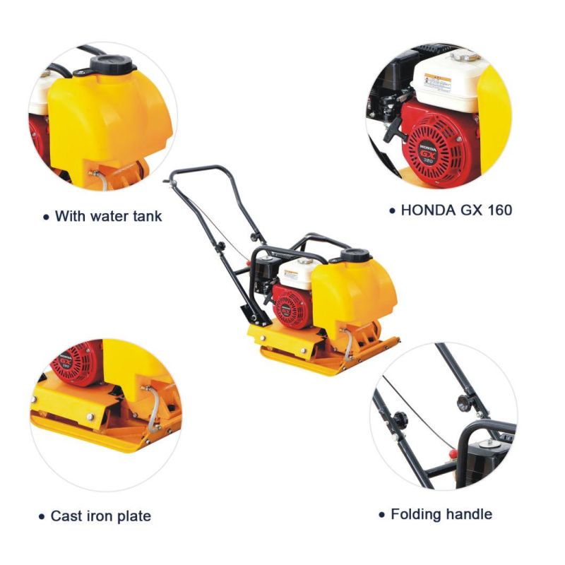 Hot Sales Vibrating Plate Compactor C80 with Loncin Engine