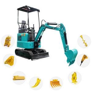 China Popular Cheap 1 Ton 1.8 Tons 2 Ton Digging Machine Cheap