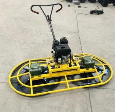 Gasoline Two Rotors Pan Power Trowel Machine