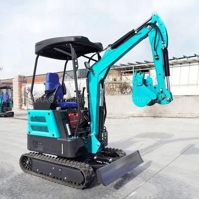 Chinese 2 Ton 1 Ton Mini Digger Excavator for Sale