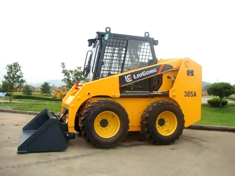 Construction Machinery 385b New Liugong 3 Ton Skid Steer Loader