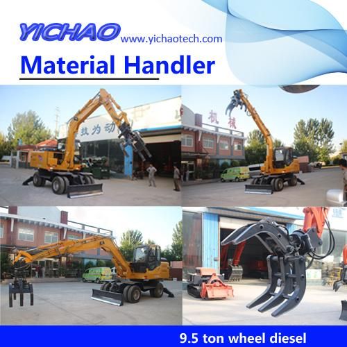 Scrap Metals Steel Ferrous Non-Ferrous Copper Aluminum Lead Material Handing Machine