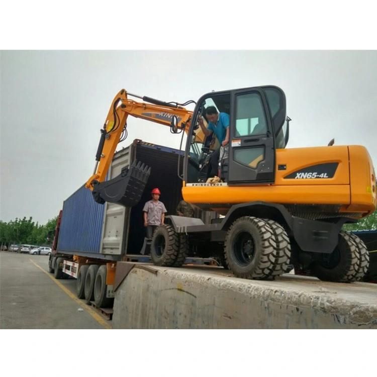 6ton Wheel Excavator (Xn65-4L)