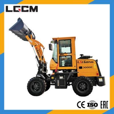 Lgcm 600kg Articulated Mini Small Compact Tractor Wheel Loader with CE
