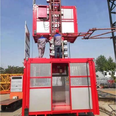 2ton Variable Frequency Construction Lifting Equipment for People and Material