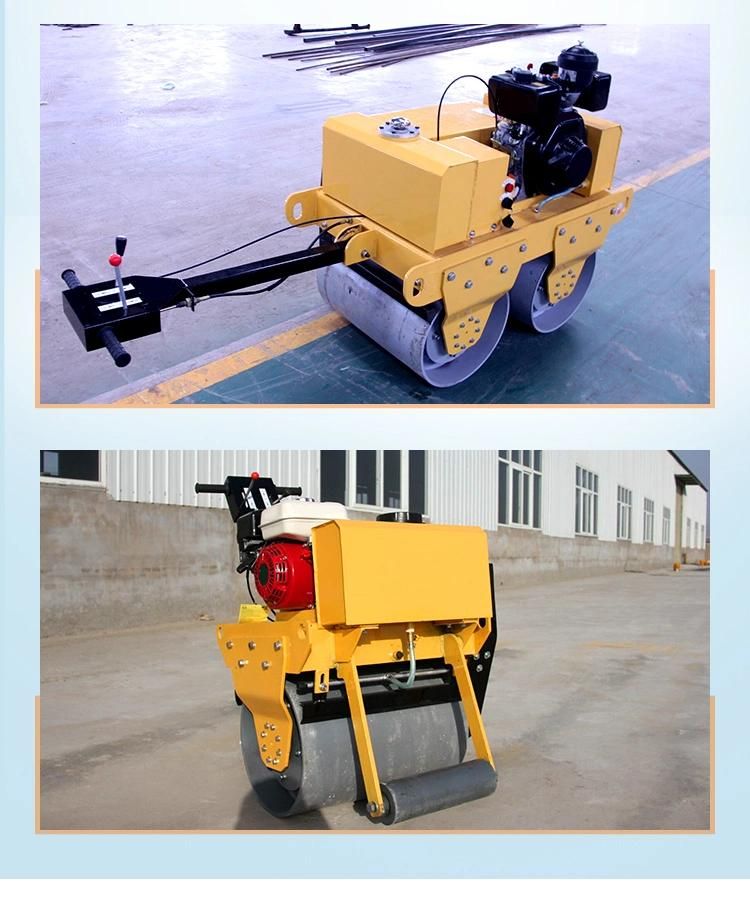 Double Drum Road Roller Asphalt Road Rollers Vibratory Road Rollers for Sale