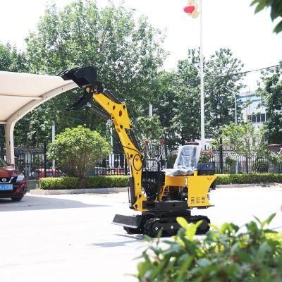 China Wholesale Compact Lugong Micro/Mini/Small Excavator 800kg 1.0 /1.5 Ton Hydraulic Crawler Excavator with CE/ISO/EPA/Euro V